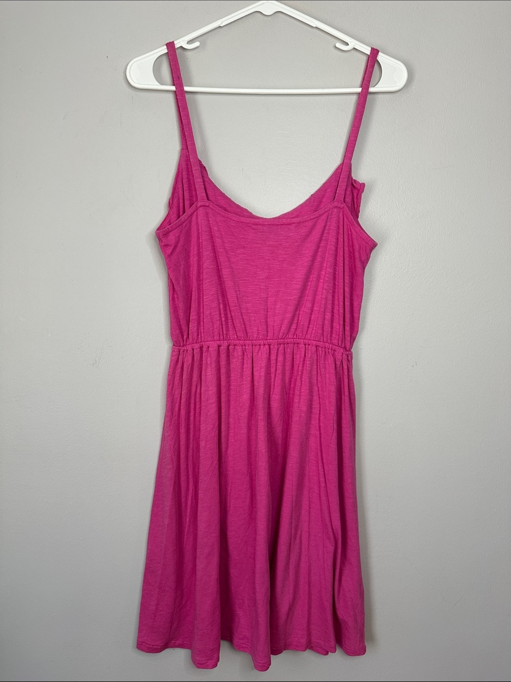 LOFT Fuchsia Pink Ruffle Sundress - Picture 4 of 6